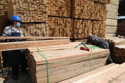 各地复工建设忙,带火青白江国际木材销售:近3个月成交1.76亿元